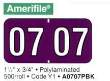 2007 Year Labels