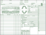 Dental Charting Forms (2 sided)
