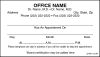 Appointment Cards